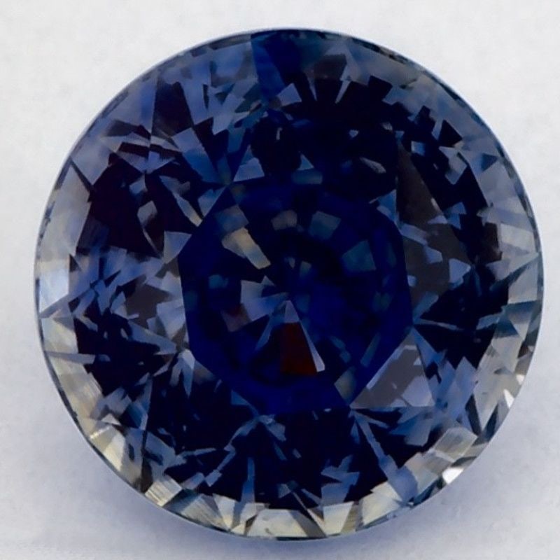 Loose Sapphire Gemstone 2.13ct Round Blue SI (1 of 1)