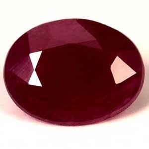 Loose Ruby Gemstone Oval 3.34ct Red GIA: Loose Ruby Gemstone Oval 3.34ct Red GIA Loose ruby gemstone, oval cut, weighing 3.34 carats with medium red color and SI clarity; measures 10.47 x 8.13 mm, certified by GIA. Item Specifics: Type: Ruby