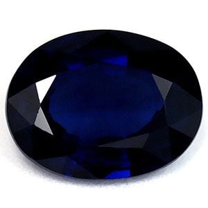 Loose Sapphire Gemstone 1.43ct Blue Oval: Loose Sapphire Gemstone 1.43ct Blue Oval Loose blue sapphire gemstone weighing 1.43 ct, faceted, deep blue color, heated treatment, and no certification. Item Specifics: Type: Sapphire Carat: 1.43