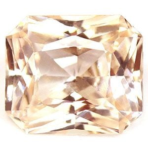 Loose Sapphire Gemstone 1.67ct Peach EC - Emerald: Loose Sapphire Gemstone 1.67ct Peach EC - Emerald Loose sapphire gemstone, 1.67ct emerald cut, peach color with EC clarity; untreated. Item Specifics: Type: Sapphire Carat: 1.67 Cut: Faceted Color: