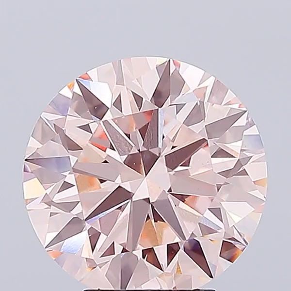 Loose Lab Diamond IGI Round 5.0ct Fancy Intense Pink VS1: Loose Lab Diamond IGI Round 5.0ct Fancy Intense Pink VS1 This 5.0ct Loose Lab Diamond is IGI-certified, featuring a fancy intense pink color, VS1 clarity, with a cut grade of EX and measurements of