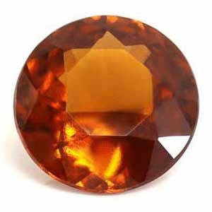 Loose Garnet Gemstone Round 2.52ct Orange EC (1 of 1)