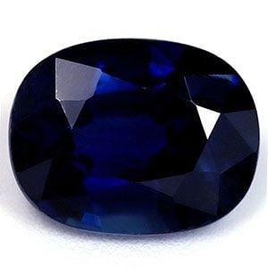 Loose Sapphire Gemstone 1.44ct Blue SI - Cushion: Loose Sapphire Gemstone 1.44ct Blue SI - Cushion Loose Sapphire Gemstone, 1.44ct, blue color, SI clarity, heated treatment, faceted cut, with measurements of 7.56L x 5.94W. Item Specifics: Type: Sapph