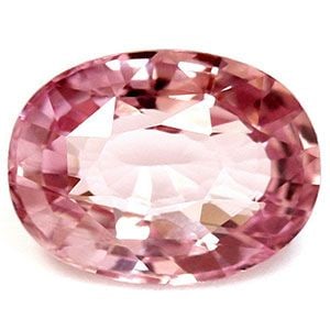 Loose Sapphire Gemstone Oval 1.56ct Pink SI (1 of 1)