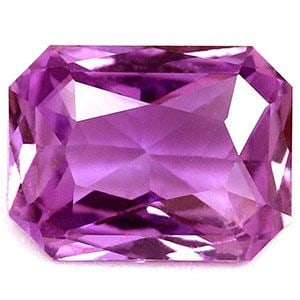 Loose Sapphire Gemstone 1.07ct Purple SI - Emerald (1 of 1)