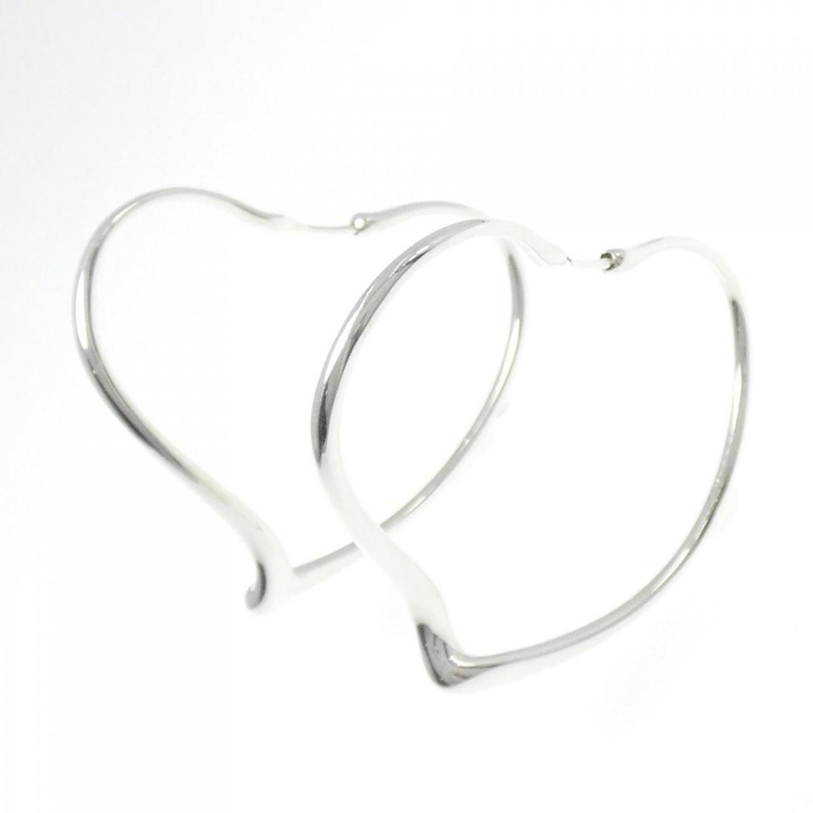 Silver 925 Tiffany Hoop Earrings (1 of 4)