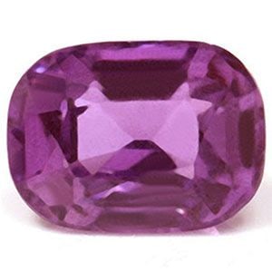 Loose Sapphire Gemstone Cushion 1.16ct Pink SI: Loose Sapphire Gemstone Cushion 1.16ct Pink SI Loose pink sapphire gemstone weighing 1.16ct, faceted with a purplish pink color and SI clarity; no certification provided. Item Specifics: Type: