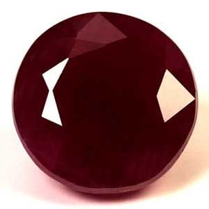 Loose Ruby Gemstone GIA Round 2.37ct Red SI: Loose Ruby Gemstone GIA Round 2.37ct Red SI Loose GIA-certified ruby gemstone weighing 2.37ct, round, faceted with a deep red color and SI clarity; untreated. Item Specifics: Type: Ruby Carat: 2.37 Cu