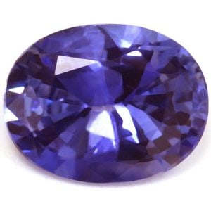 Loose Sapphire Gemstone 1.23ct Blue SI - Oval: Loose Sapphire Gemstone 1.23ct Blue SI - Oval Loose blue sapphire gemstone weighing 1.23ct, oval shape, with vivid blue color and SI clarity; no certification provided. Item Specifics: Type: