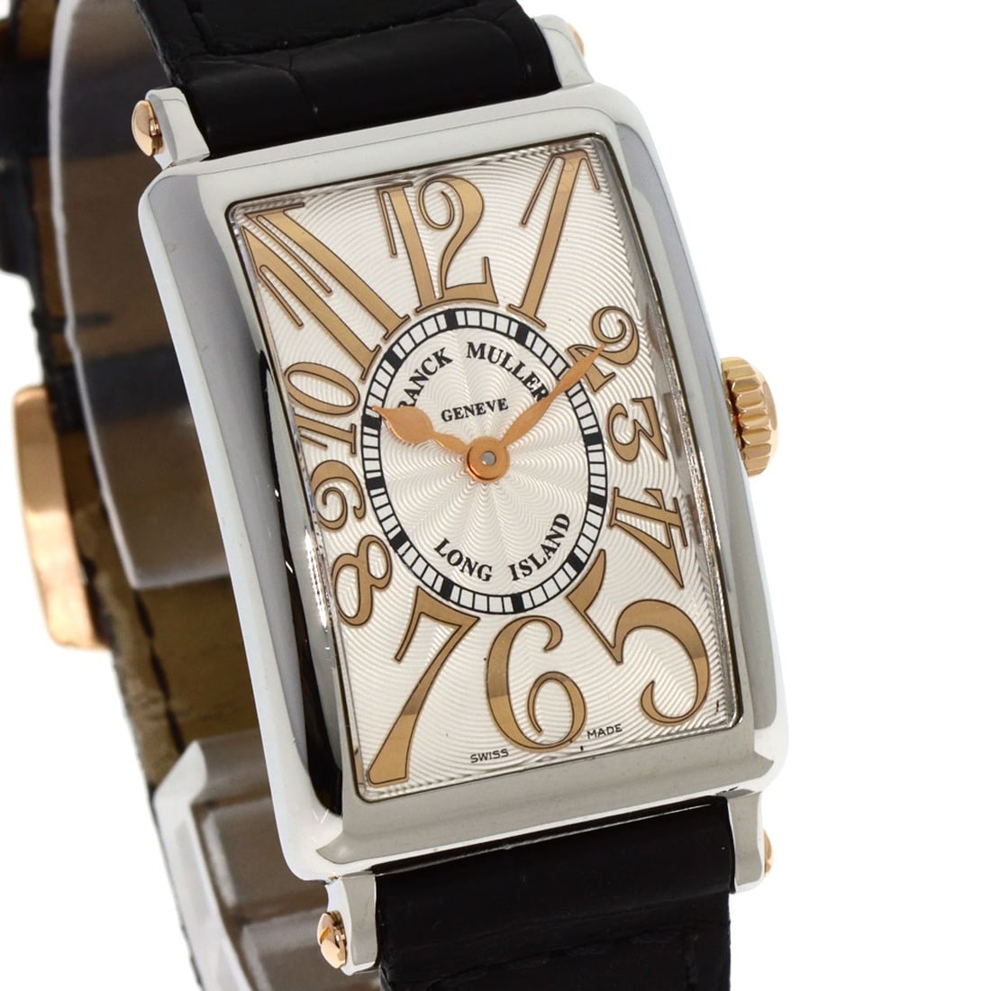 FRANCK MULLER Long Island 902QZRELSTG Stainless Steel/ Leather Watches - 4