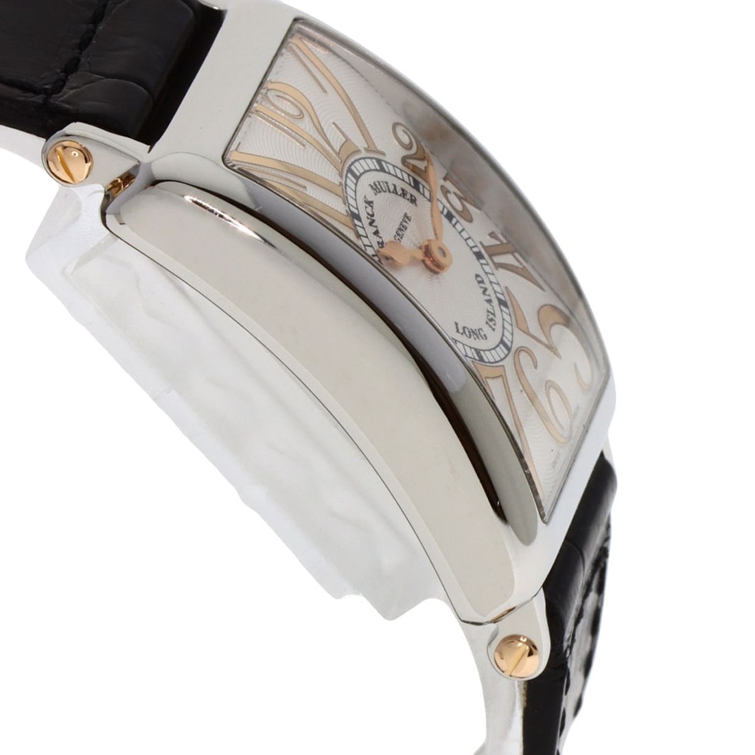 FRANCK MULLER Long Island 902QZRELSTG Stainless Steel/ Leather Watches - 6