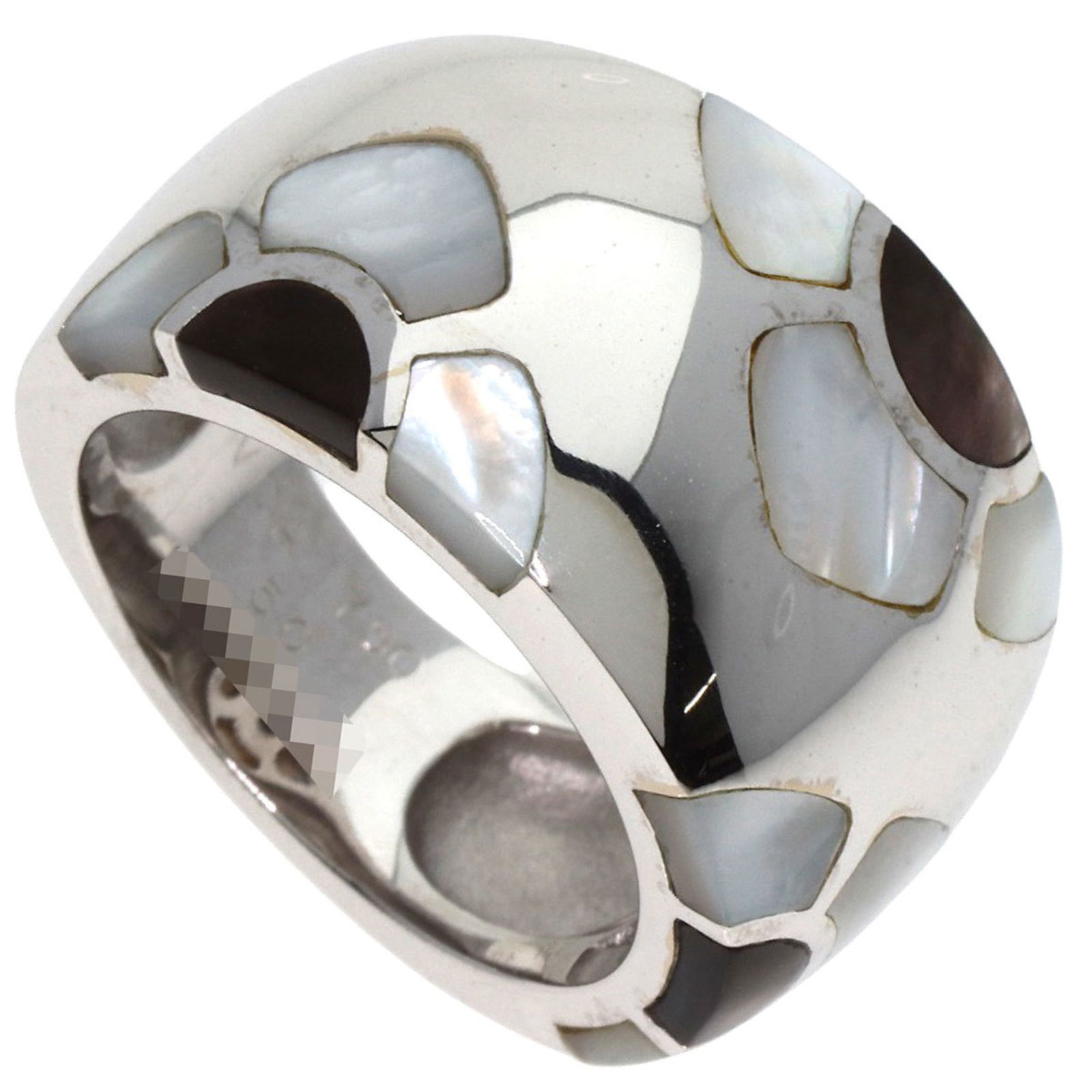 Van Cleef & Arpels 18K White Gold Band Ring: Van Cleef & Arpels 18K White Gold Band Ring Van Cleef & Arpels 18K White Gold Band Ring for women, size 50 (US size 5.5), in used (like new) condition with hardly any traces of usage. Item