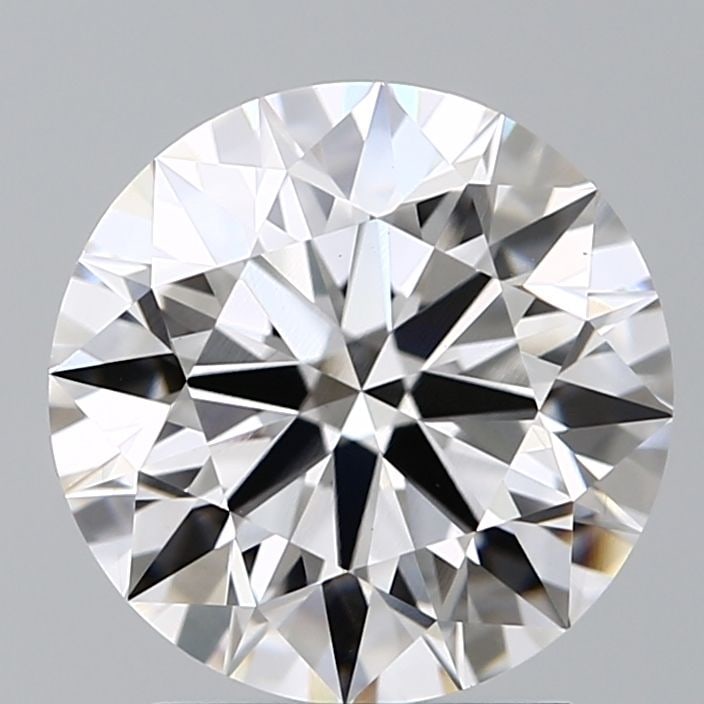 Loose Lab Diamond 2.54ct E VS1 IGI Round Ideal: Loose Lab Diamond 2.54ct E VS1 IGI Round Ideal Loose lab-grown diamond weighing 2.54ct, E color, VS1 clarity, with excellent polish and symmetry. It measures 8.73L x 8.75W x 5.41H mm and is IGI
