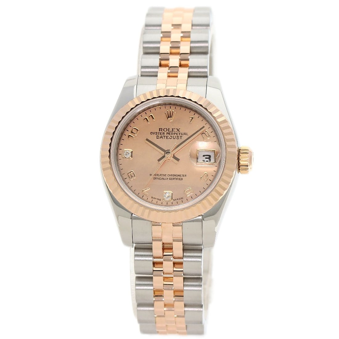 ROLEX Datejust 179171N2BR Diamond Gold Dust Watches (1 of 20)