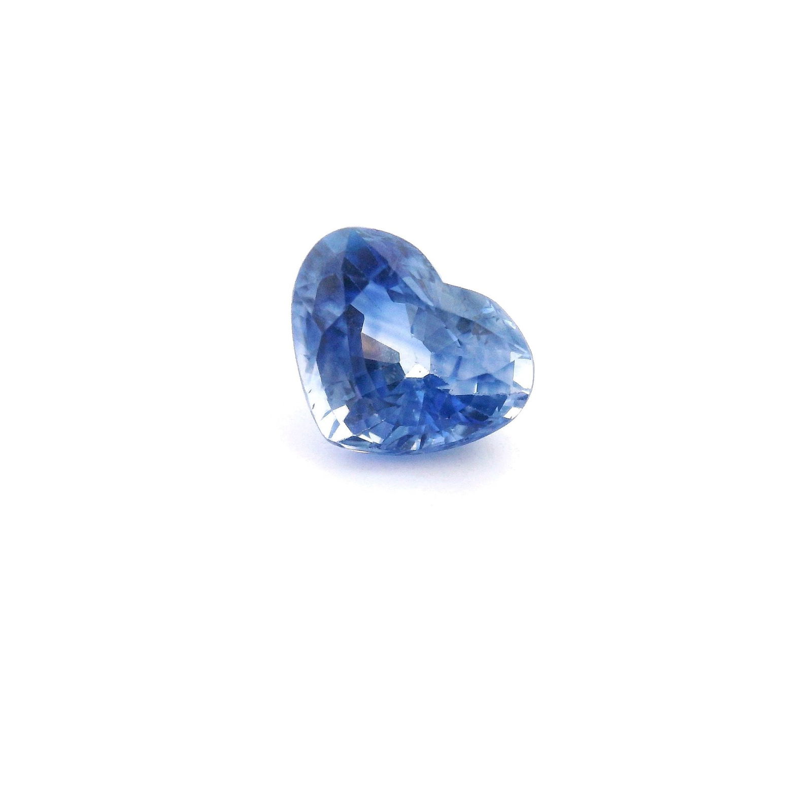 Loose Sapphire Gemstone 1.86ct Blue EC - GSI Heart (1 of 1)