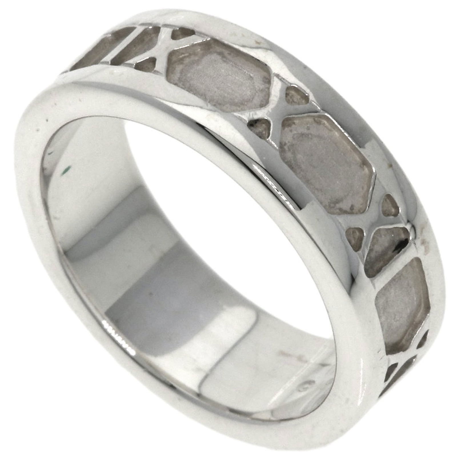 Silver Tiffany Band Ring (1 of 8)