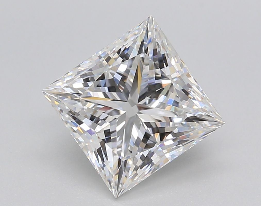 Loose Lab Diamond Princess 2.99ct E VS1: Loose Lab Diamond Princess 2.99ct E VS1 Loose lab-grown princess diamond weighing 2.99ct with E color and VS1 clarity; measurements are 7.8L x 7.9W x 5.63H, un-certified. Item Specifics: Source: This