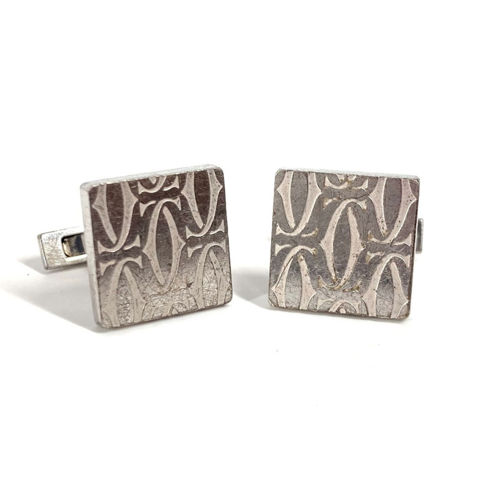 Silver 925 Cartier Cufflinks (1 of 6)
