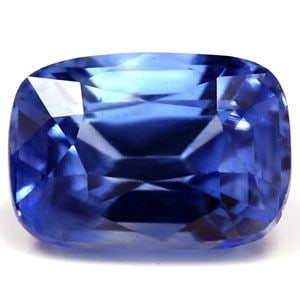 Loose Sapphire Gemstone GIA Cushion 2.46ct Blue EC: Loose Sapphire Gemstone GIA Cushion 2.46ct Blue EC Loose heated blue sapphire gemstone weighing 2.46ct, EC clarity, certified by GIA; measurements are 8.33L x 5.77W. Item Specifics: Type: Sapphire