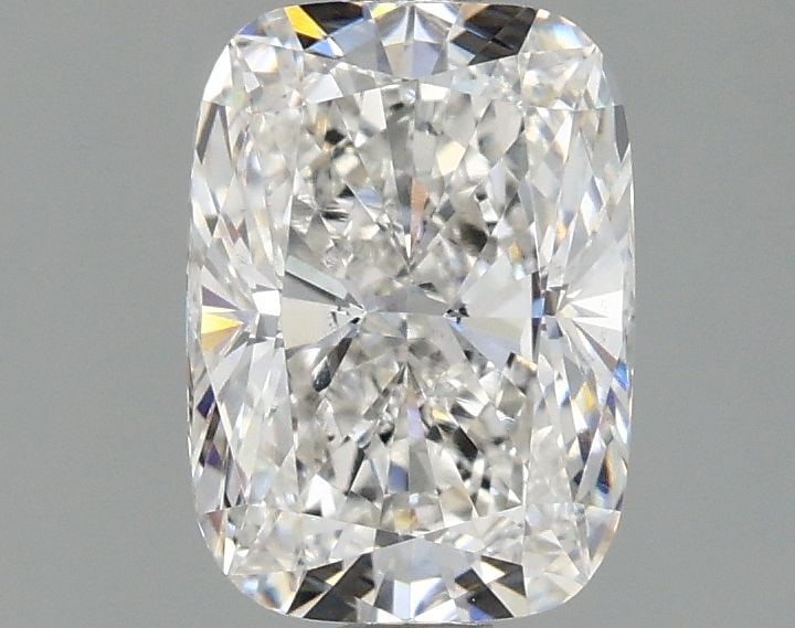 Loose Lab Diamond IGI Cushion Brilliant 1.57ct F VS1: Loose Lab Diamond IGI Cushion Brilliant 1.57ct F VS1 This loose lab-created diamond weighs 1.57ct, features F color with VS1 clarity, and is IGI certified, measuring 8.27mm x 5.96mm x 4.04mm. Item