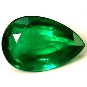Loose Emerald Gemstone 1.01ct Green SI - GIA Pear: Loose Emerald Gemstone 1.01ct Green SI - GIA Pear A loose emerald gemstone weighing 1.01ct, certified by GIA, with a vivid green color and SI clarity, cut into a faceted pear shape. Item Specifics: Ty