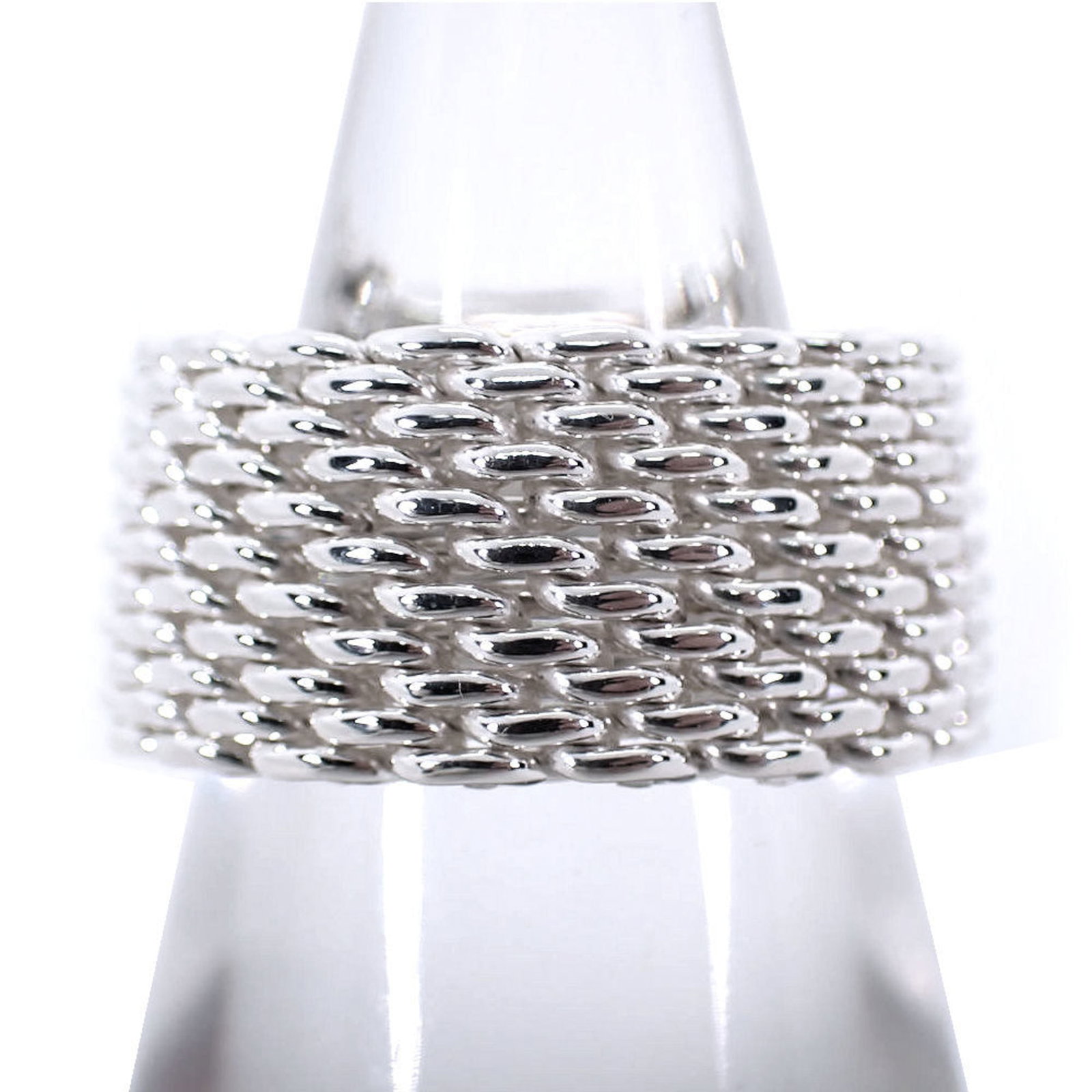 Sterling Silver 925 Tiffany Band Ring: Sterling Silver 925 Tiffany Band Ring Tiffany sterling silver 925 band ring for women, size 51 (US size 6), in very good used condition with some visible scratches. Item Specifics: Brand: Tiffany