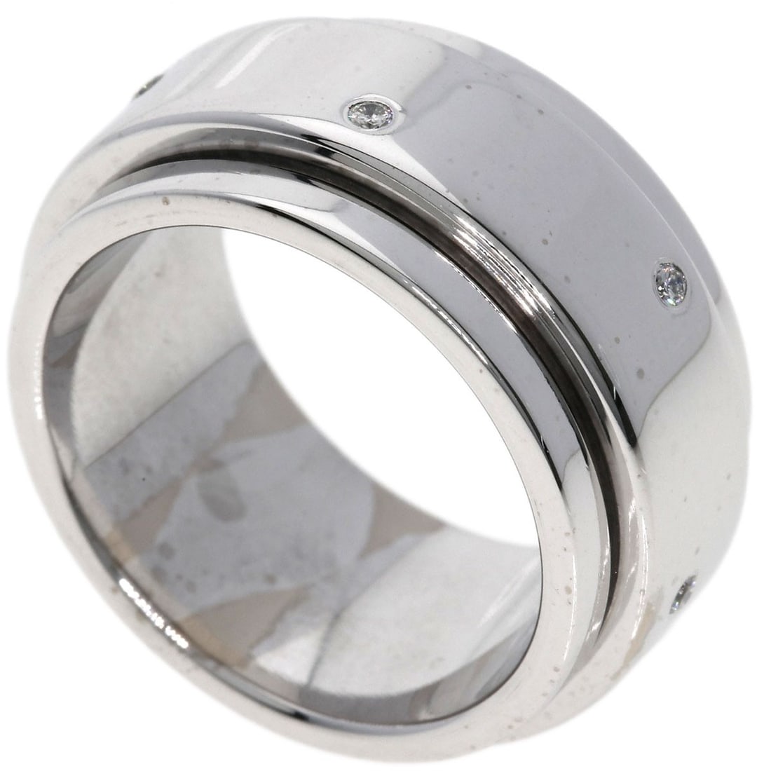 K18 White Gold PIAGET Possession Diamond #54 Ring (1 of 10)