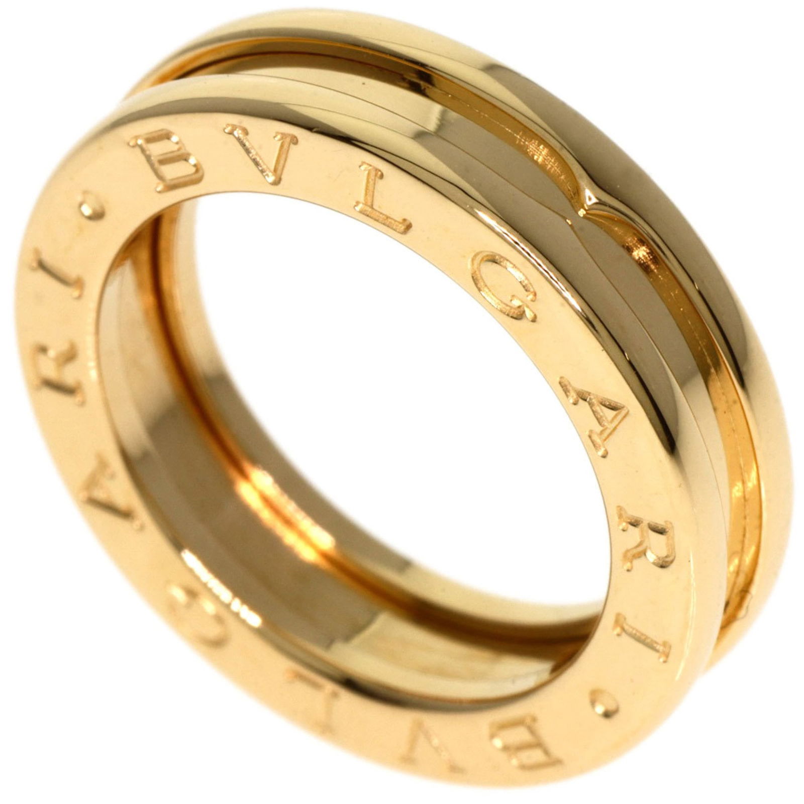 Bvlgari 18K Yellow Gold Band Ring (1 of 9)
