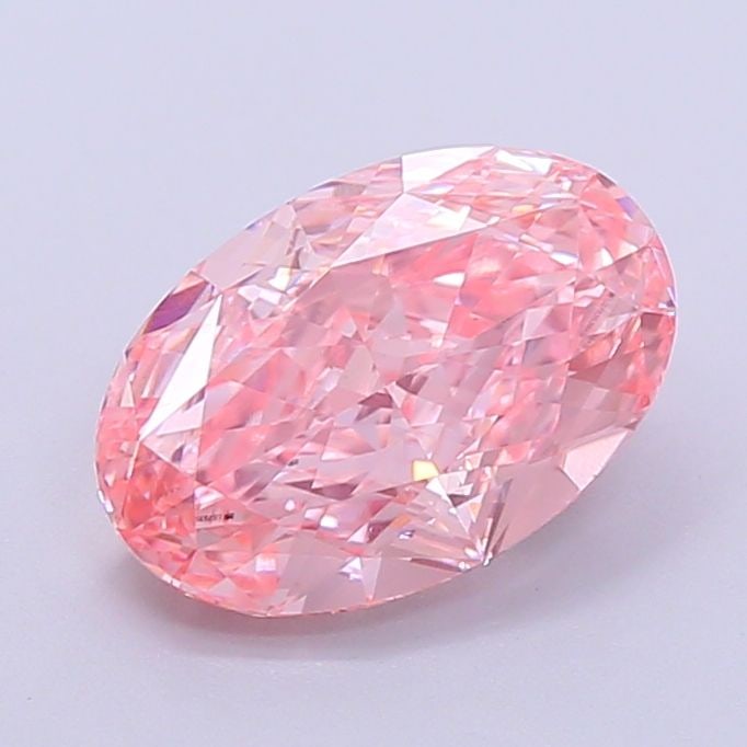 Loose Lab Diamond 1.74ct Fancy Vivid Pink VS1 - IGI Oval: Loose Lab Diamond 1.74ct Fancy Vivid Pink VS1 - IGI Oval Loose lab-grown diamond weighing 3.09ct in a marquise cut, color E, VS1 clarity, certified by IGI. Item Specifics: Source: This Is A Real