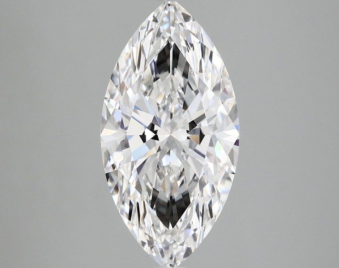 IGI Loose Lab Diamond 3.09ct E VS1 Marquise: IGI Loose Lab Diamond 3.09ct E VS1 Marquise This IGI certified loose lab-grown diamond weighs 3.09 carats, features a marquise cut, and possesses a color rating of E and clarity of VS1. The diamond