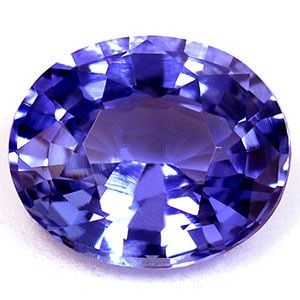 Loose Sapphire Gemstone Oval 1.13ct Blue SI (1 of 1)