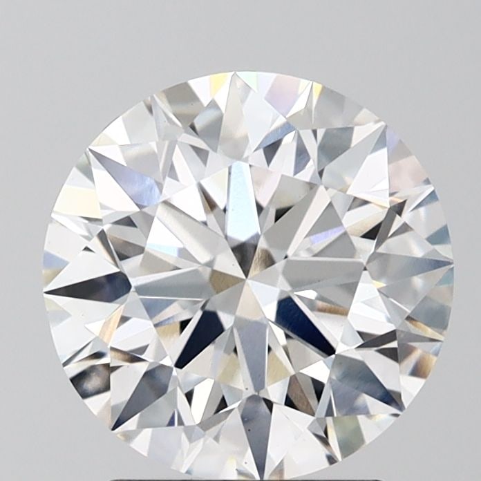 Loose Lab Diamond IGI Round 2.53ct E VS1 - Ideal: Loose Lab Diamond IGI Round 2.53ct E VS1 - Ideal Loose lab-grown diamond weighing 2.53ct in a round ideal cut, rated E color and VS1 clarity, certified by IGI, with measurements of 8.68L x 8.73W x