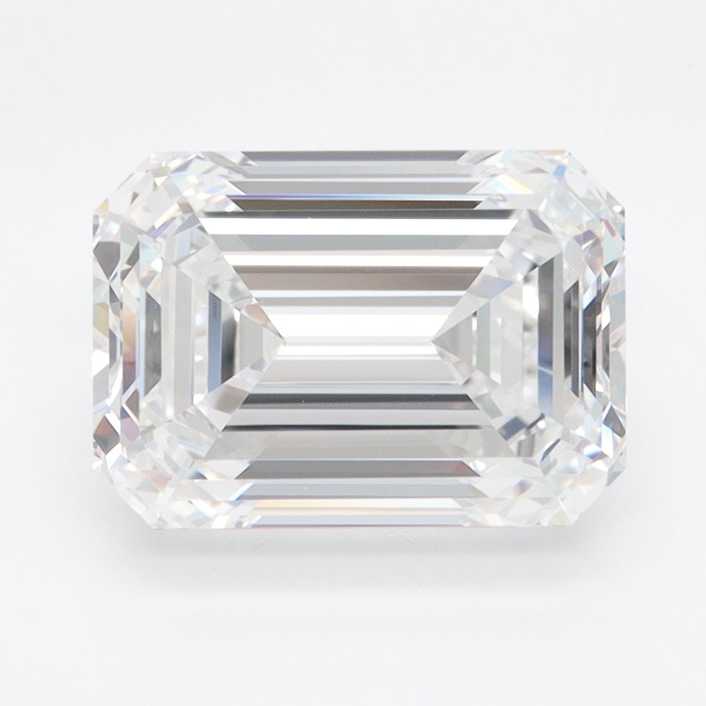 Loose Lab Diamond 4.0ct D VVS1 - GIA Emerald: Loose Lab Diamond 4.0ct D VVS1 - GIA Emerald Loose lab-grown diamond weighing 4.0ct, with a color grade of D and clarity of VVS1, featuring excellent polish and symmetry, certified by GIA. Item