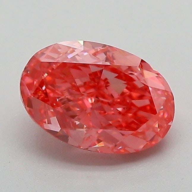 Loose Lab Diamond IGI Oval 1.27ct Fancy Vivid Pink VS1: Loose Lab Diamond IGI Oval 1.27ct Fancy Vivid Pink VS1 Loose lab-grown diamond weighing 1.27ct, oval cut, fancy vivid pink color, and VS1 clarity, certified by IGI. Item Specifics: Source: This Is A