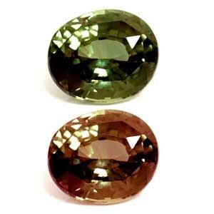 Loose Alexandrite Gemstone GIA Oval 1.04ct Green EC: Loose Alexandrite Gemstone GIA Oval 1.04ct Green EC Loose 1.04ct faceted green alexandrite gemstone, GIA certified with color transitioning from green to purple. Item Specifics: Type: Alexandrite