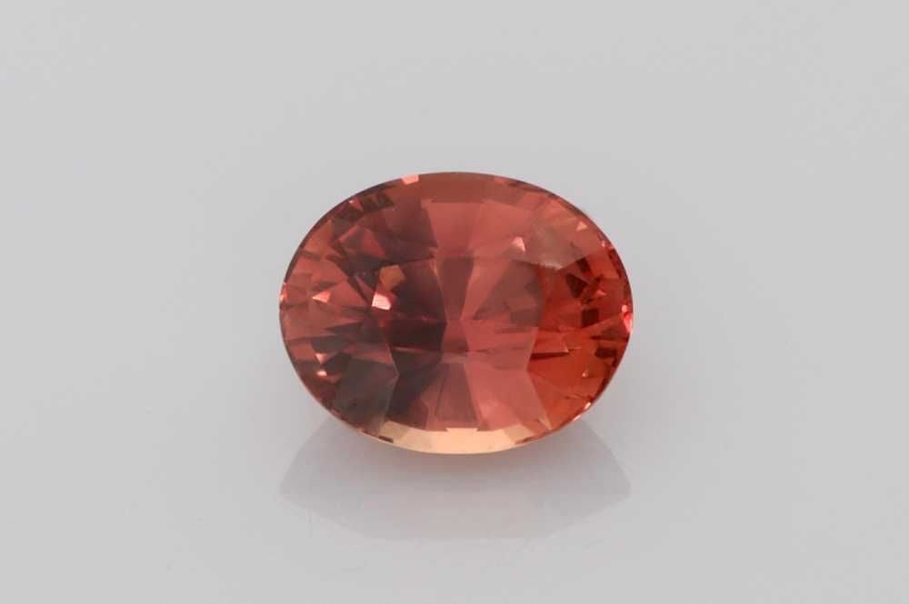 Loose Sapphire Gemstone 1.53ct Oval Brown EC (1 of 1)