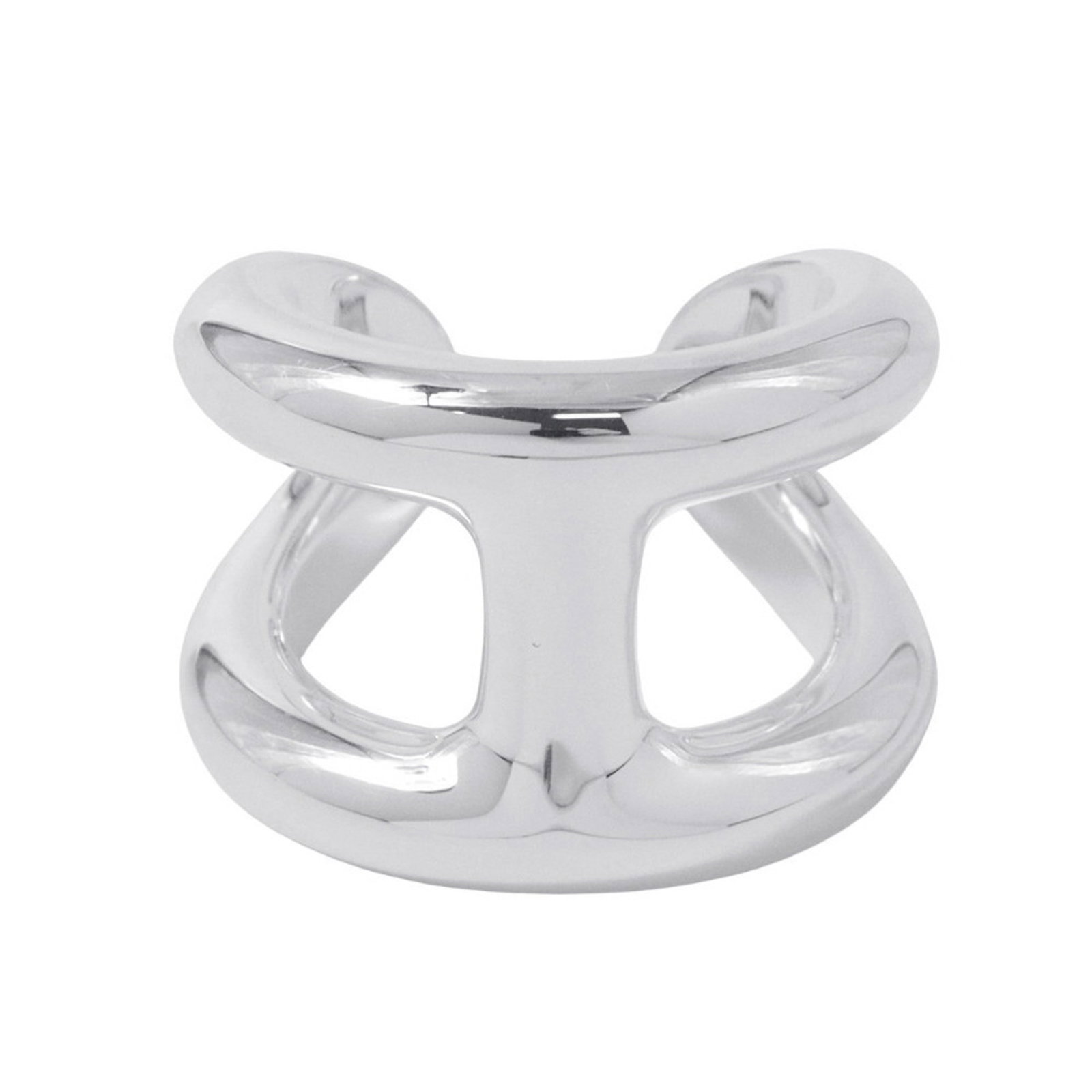 Silver 925 Hermes Band Ring (1 of 9)