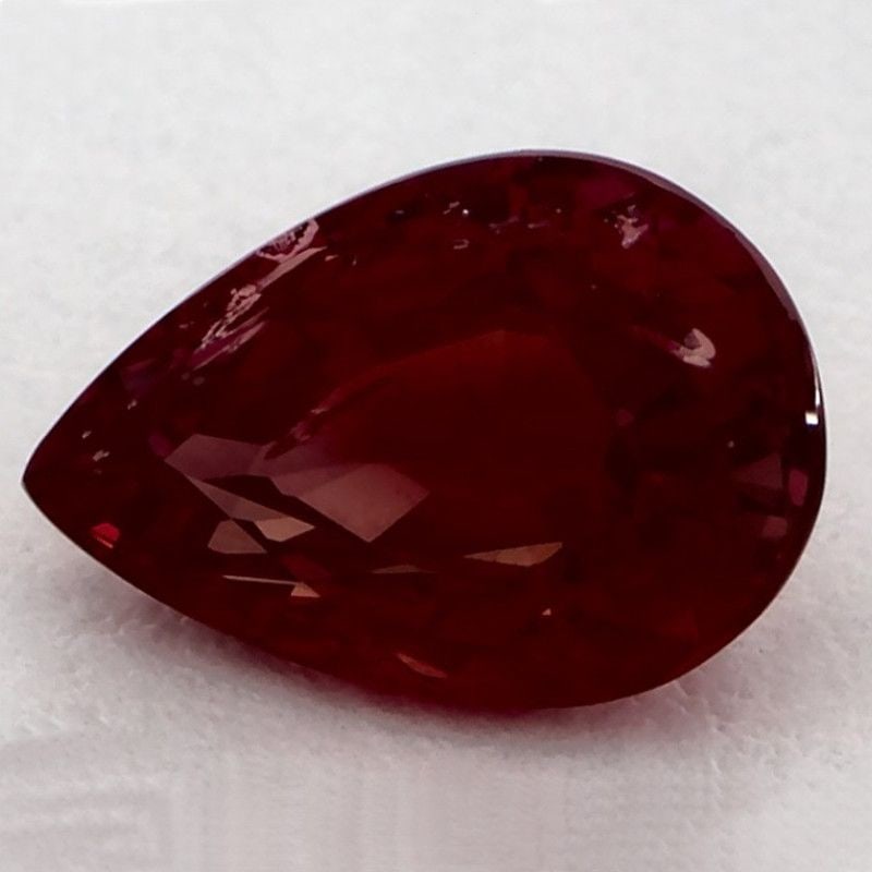 Loose Ruby Gemstone 1.24ct Red EC (1 of 1)