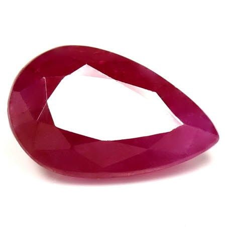 Loose Ruby Gemstone GIA Pear 2.32ct Red SI (1 of 1)