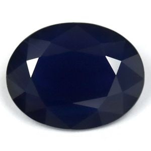 Loose Sapphire Gemstone 3.18ct Blue SI - Oval: Loose Sapphire Gemstone 3.18ct Blue SI - Oval This loose blue sapphire gemstone weighs 3.18 ct, has a faceted oval cut with clarity SI and is treated with heat, measuring 10.94L x 8.54W mm. Item