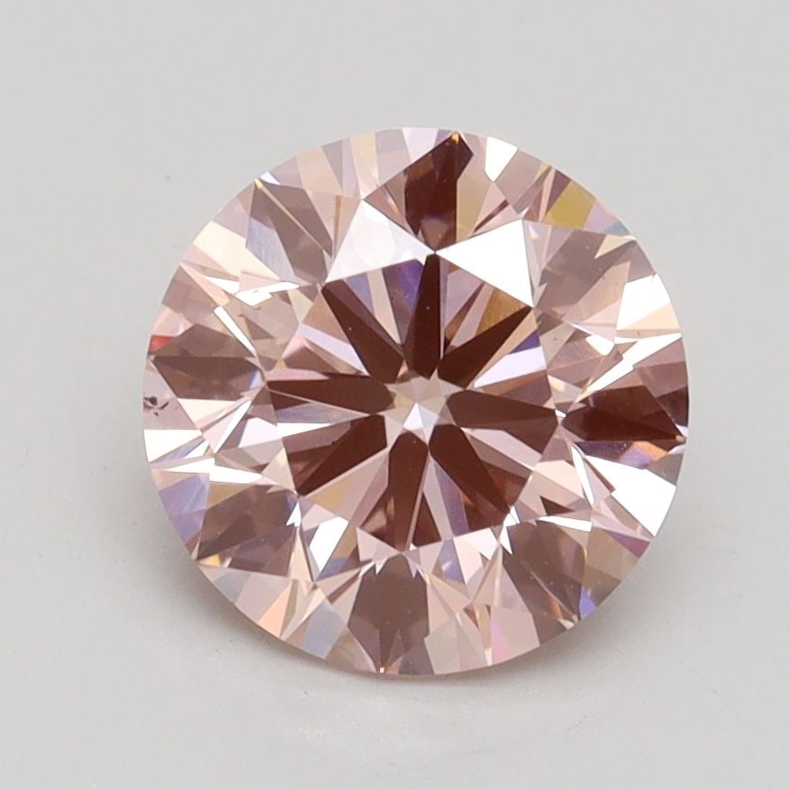 Loose Lab Diamond IGI Round 2.01ct Fancy Intense Pink VS2 - Ideal: Loose Lab Diamond IGI Round 2.01ct Fancy Intense Pink VS2 - Ideal Loose lab diamond weighing 2.01ct, round cut with fancy intense pink color and clarity VS2, certified by IGI. Excellent polish and