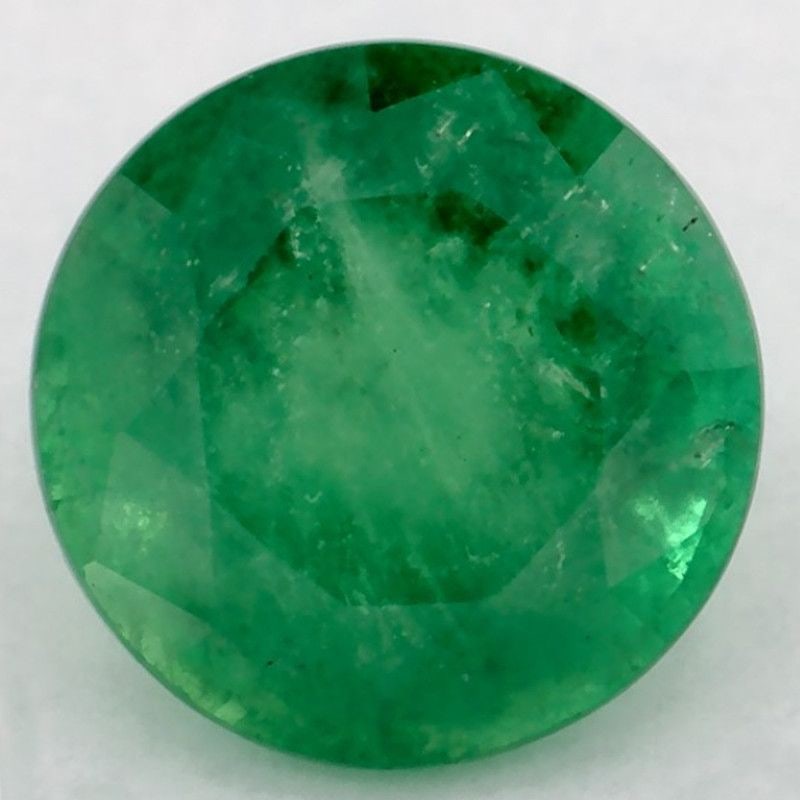 Loose Emerald Gemstone Round 1.3ct Green SI (1 of 1)
