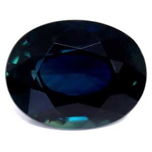 Loose Sapphire Gemstone 2.51ct Oval Blue SI (1 of 1)