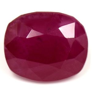 Loose Ruby Gemstone GIA Cushion 2.82ct Red SI: Loose Ruby Gemstone GIA Cushion 2.82ct Red SI Loose Ruby gemstone weighing 2.82ct, faceted with medium red color and SI clarity, measures 8.31L x 7.0W, certified by GIA. Item Specifics: Type: Ruby