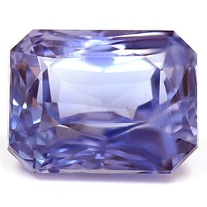 Loose Sapphire Gemstone GIA Emerald 2.26ct Blue SI: Loose Sapphire Gemstone GIA Emerald 2.26ct Blue SI Loose sapphire gemstone, 2.26ct, faceted blue color, SI clarity, untreated, GIA certified with a sky blue shade and measurements of 7.44L x 5.81W. It