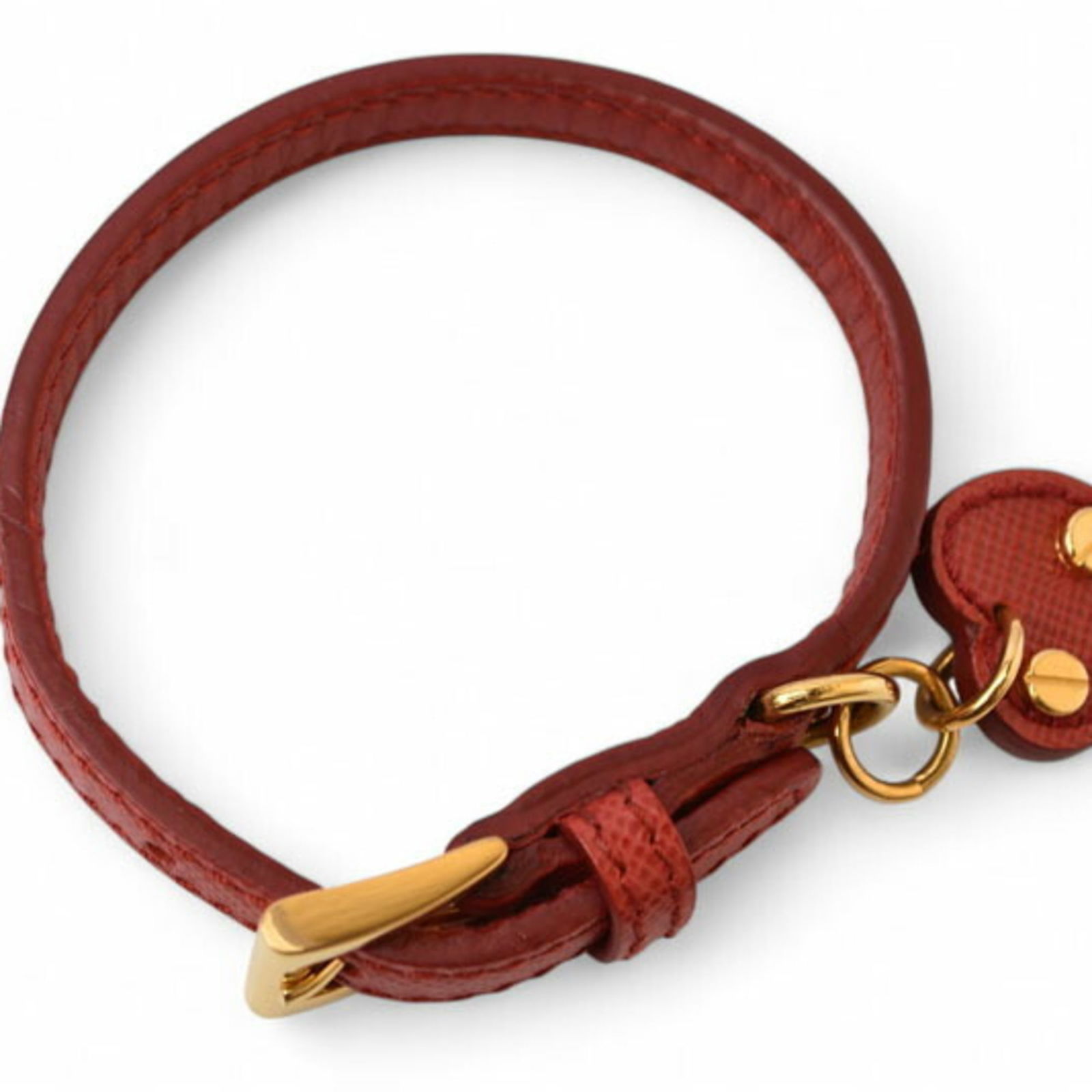 Prada Leather Bangle - 6