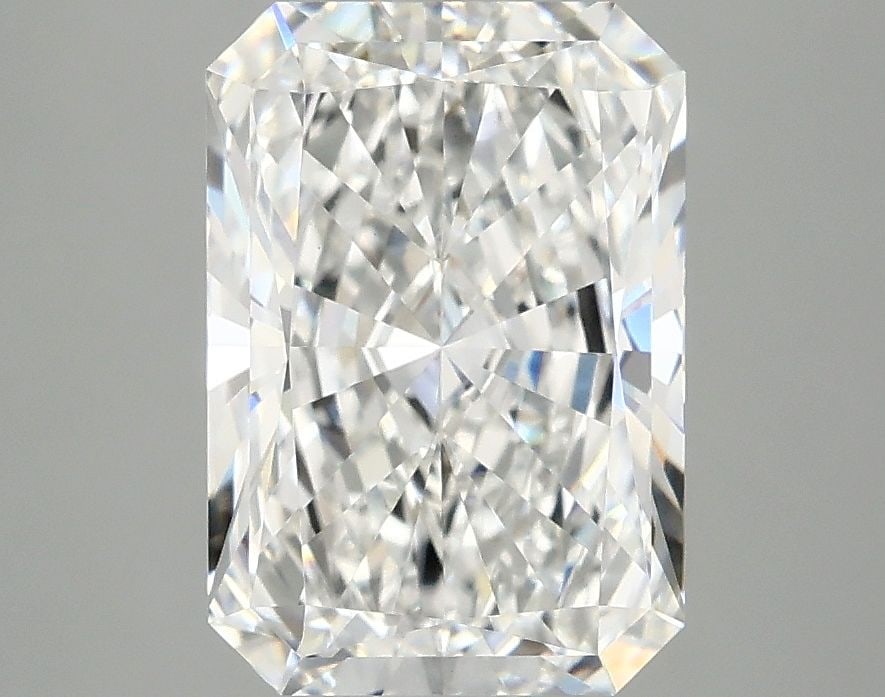 Loose Lab Diamond IGI Radiant 3.0ct E VVS2: Loose Lab Diamond IGI Radiant 3.0ct E VVS2 Loose lab-grown diamond weighing 3.0ct, with a radiant cut, color E, clarity VVS2, and IGI certification; measurements are 10.3L x 7.09W x 4.67H. Item