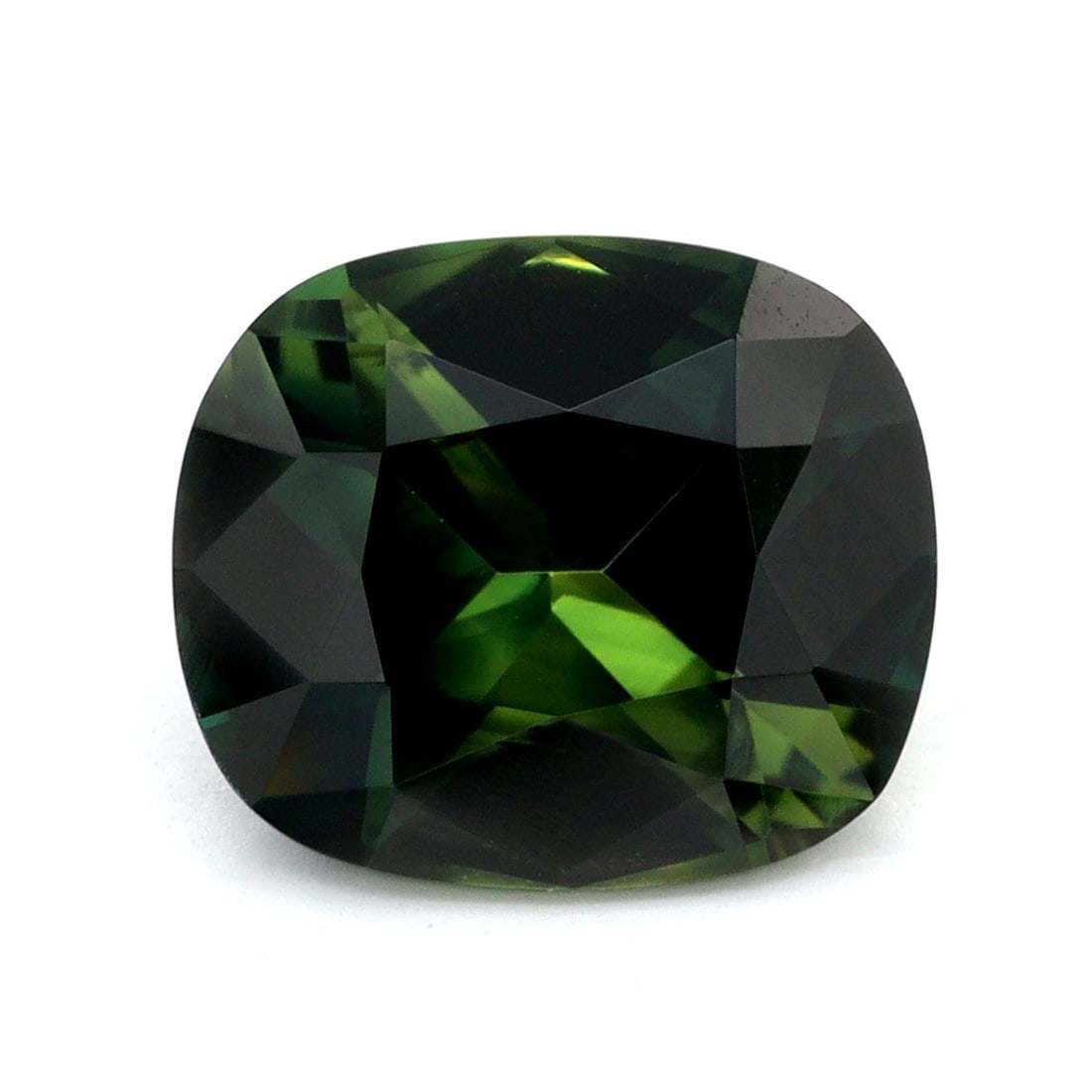 Loose Sapphire Gemstone Cushion 2.55ct Multi_Color EC: Loose Sapphire Gemstone Cushion 2.55ct Multi_Color EC This loose cushion-cut sapphire gemstone weighs 2.55 carats and features a multi-color hue with EC clarity. It has been heated and measures