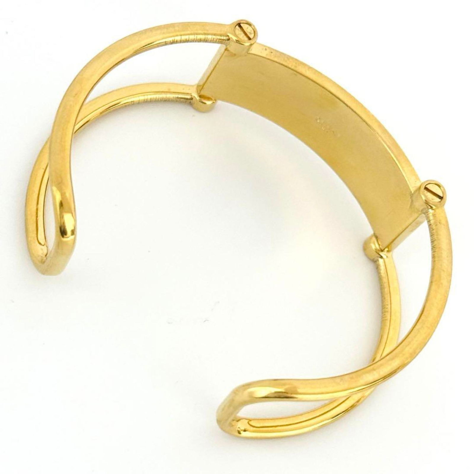 Celine Metal Bangle - 5