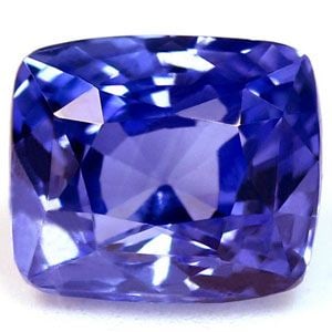 Loose Sapphire Gemstone 1.6ct Blue SI - Cushion: Loose Sapphire Gemstone 1.6ct Blue SI - Cushion This loose 1.6ct blue sapphire gemstone, with a faceted cut and SI clarity, features a medium blue shade and measures 6.51L X 5.59W. It has no